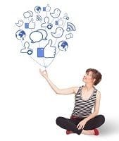 The shape of social media in 2013